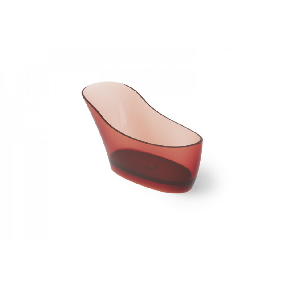 Ванна отдельностоящая из полимера DEA DESIGN ROUND DD8613 1690 R5 1690 мм х 750 мм х 880 мм, с сифоном и донным клапаном, цвет Pomegranate R5
