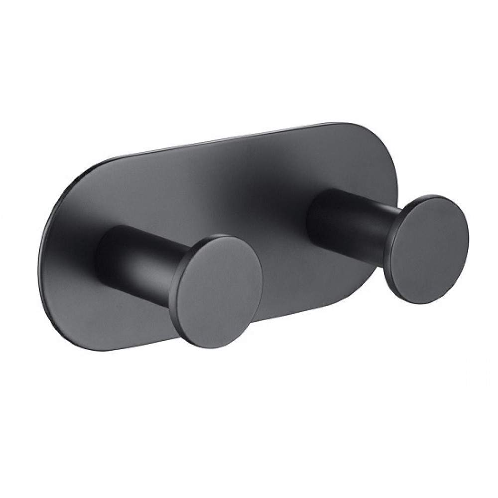 Вешалка Timo Saona Black 13014/03 два крючка Вешалка Timo Saona Black 13014/03 два крючка