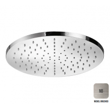 Верхний душ круглый без держателя из латуни ALMAR SHOWER HEAD E044040.NB 300 мм х 300 мм, цвет Nickel Brushed