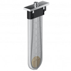 Скрытая часть смесителя HANSGROHE sBox Square 28010000 с прямоугольной розеткой, Хром
