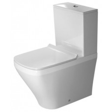 Унитаз напольный комбинированный Duravit DuraStyle 21550900001 с вертикальным смывом, с покрытием WonderGliss, белый
